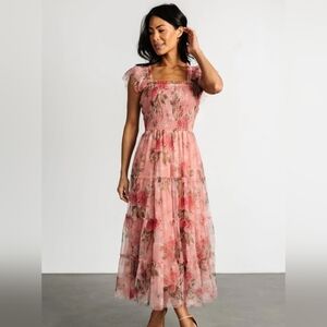 NWT BALTIC BORN Clementine Floral Midi Dress - 3X